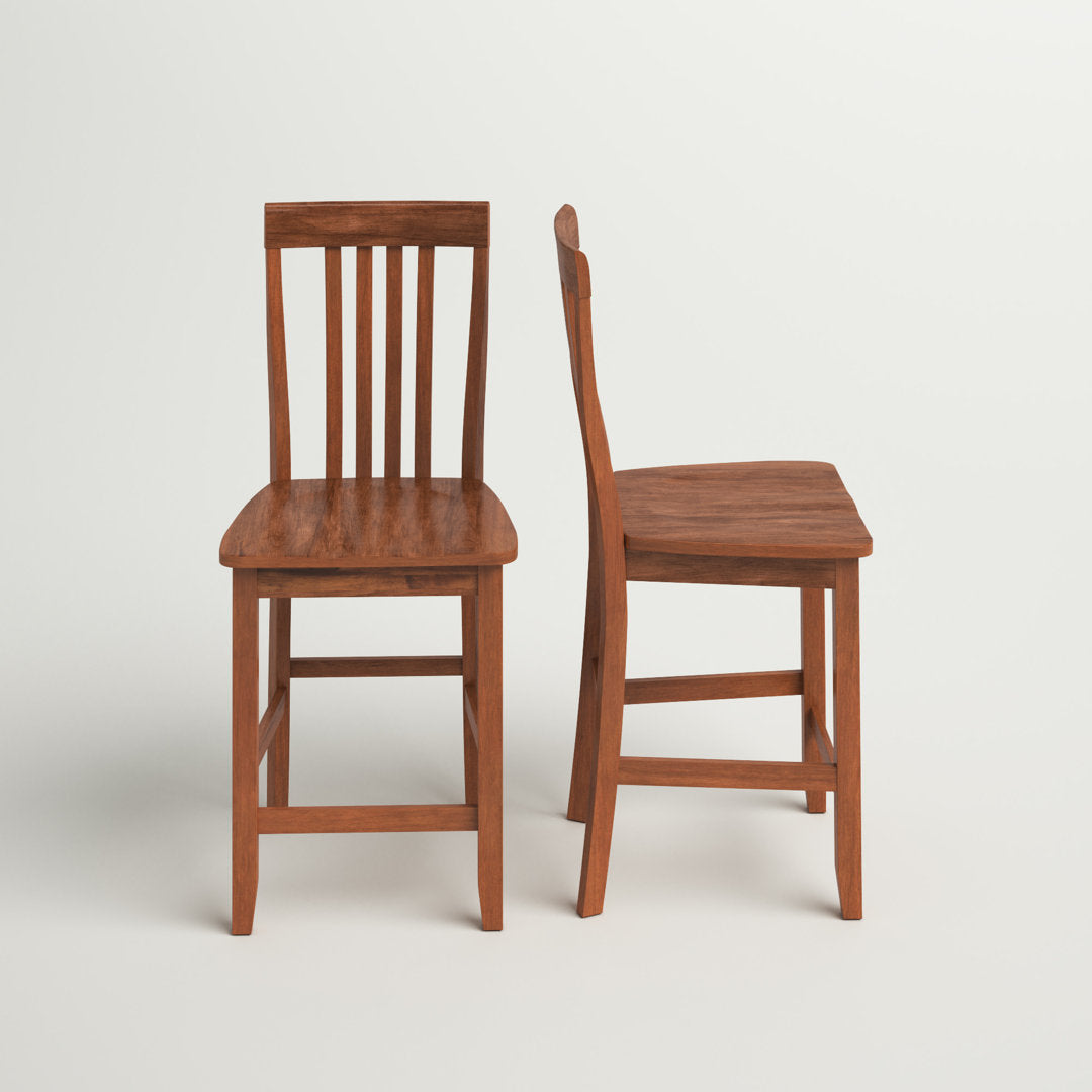 Diamondback Counter and Bar Stool (Set of 2) Three Posts™ Color: Classic Cherry Seat Height: Counter Stool (24" Seat Height)