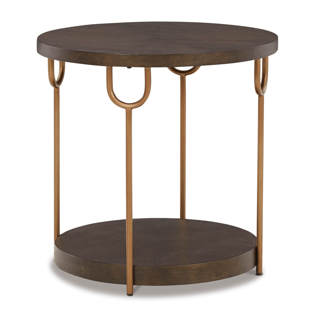 Alfaretta End Table with Storage Mercer41