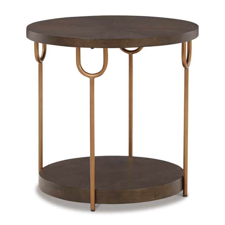 Alfaretta End Table with Storage Mercer41