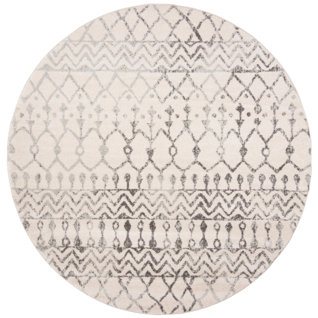 Blackheart Performance Southwestern Rug Bungalow Rose Rug Size: Round 9'