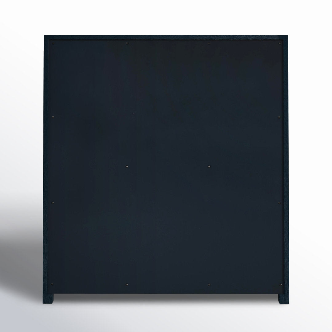 Elin 3 - Drawer Nightstand Joss & Main Color: Navy Blue