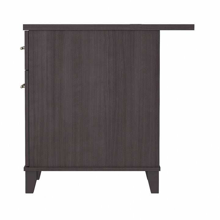 Magomed Executive Desk Gracie Oaks Color: Storm Gray