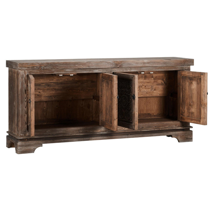 Aliana 82" Wide Pine Wood Sideboard Langley Street®