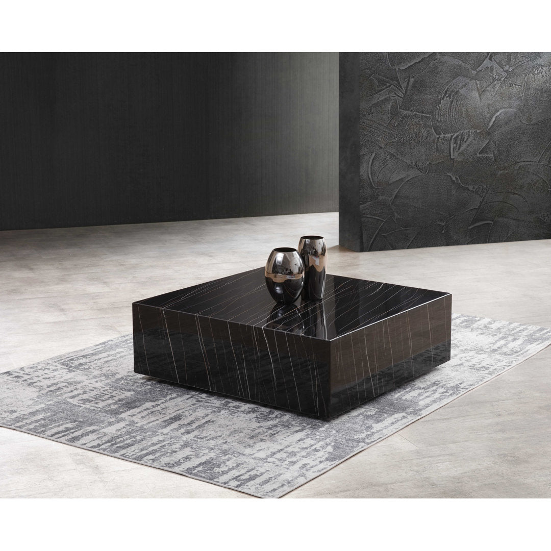 Gorvel Coffee Table Latitude Run® Color: Black