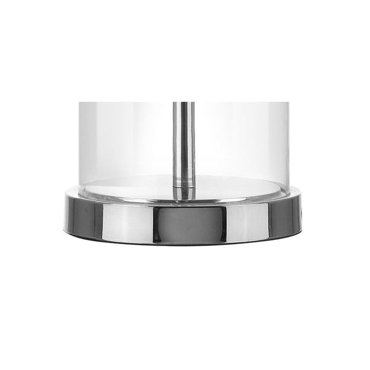 Coursey 25" Chrome Table Lamp Darby Home Co