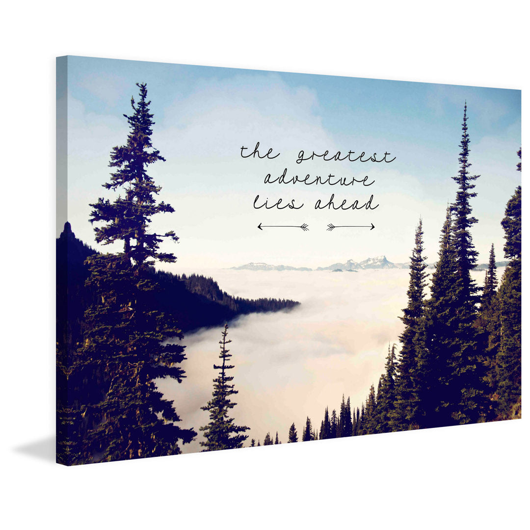 The Greatest Adventure' by Sylvia Cook Painting Print on Wrapped Canvas Marmont Hill Size: 24” H x 36” W x 1.5” D