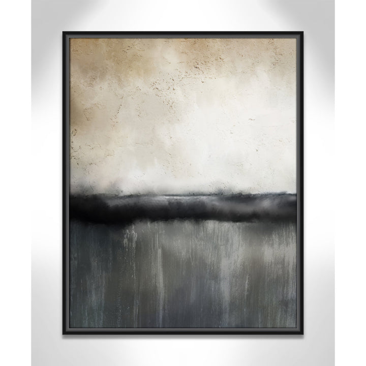 Sunset by Kimberly Allen Print Joss & Main Size: 29.5" H x 23.5" W x 2" D Format: Black Framed Canvas