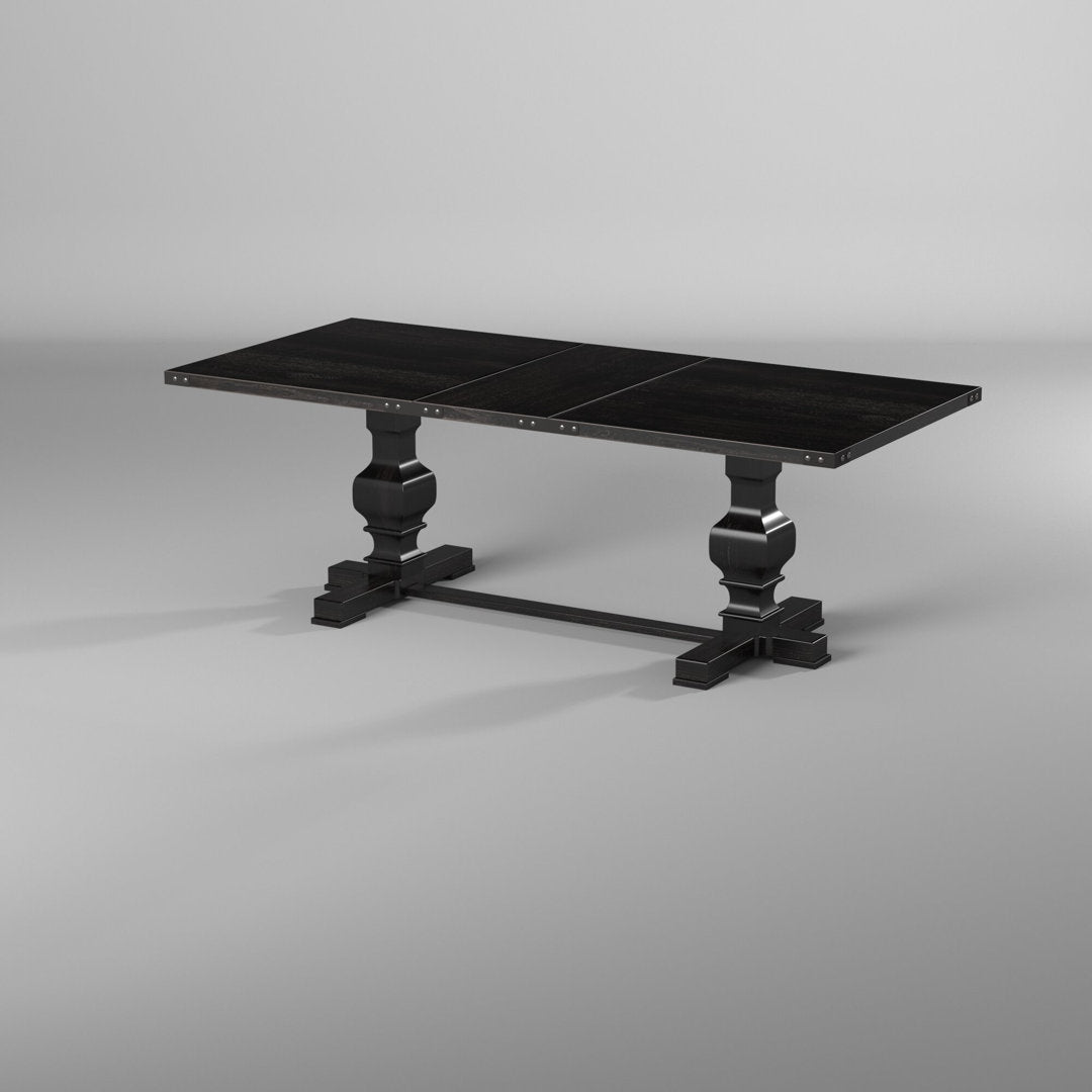 Manchester Dining Table, Vintage Black Darby Home Co