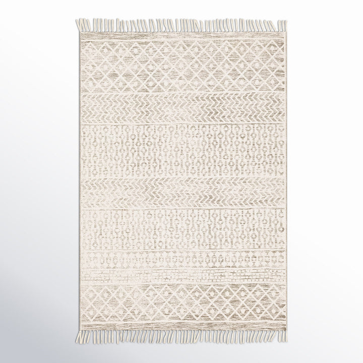 Emmalyn Southwestern Handwoven Cotton Area Rug Langley Street® Rug Size: Rectangle 6' x 9'