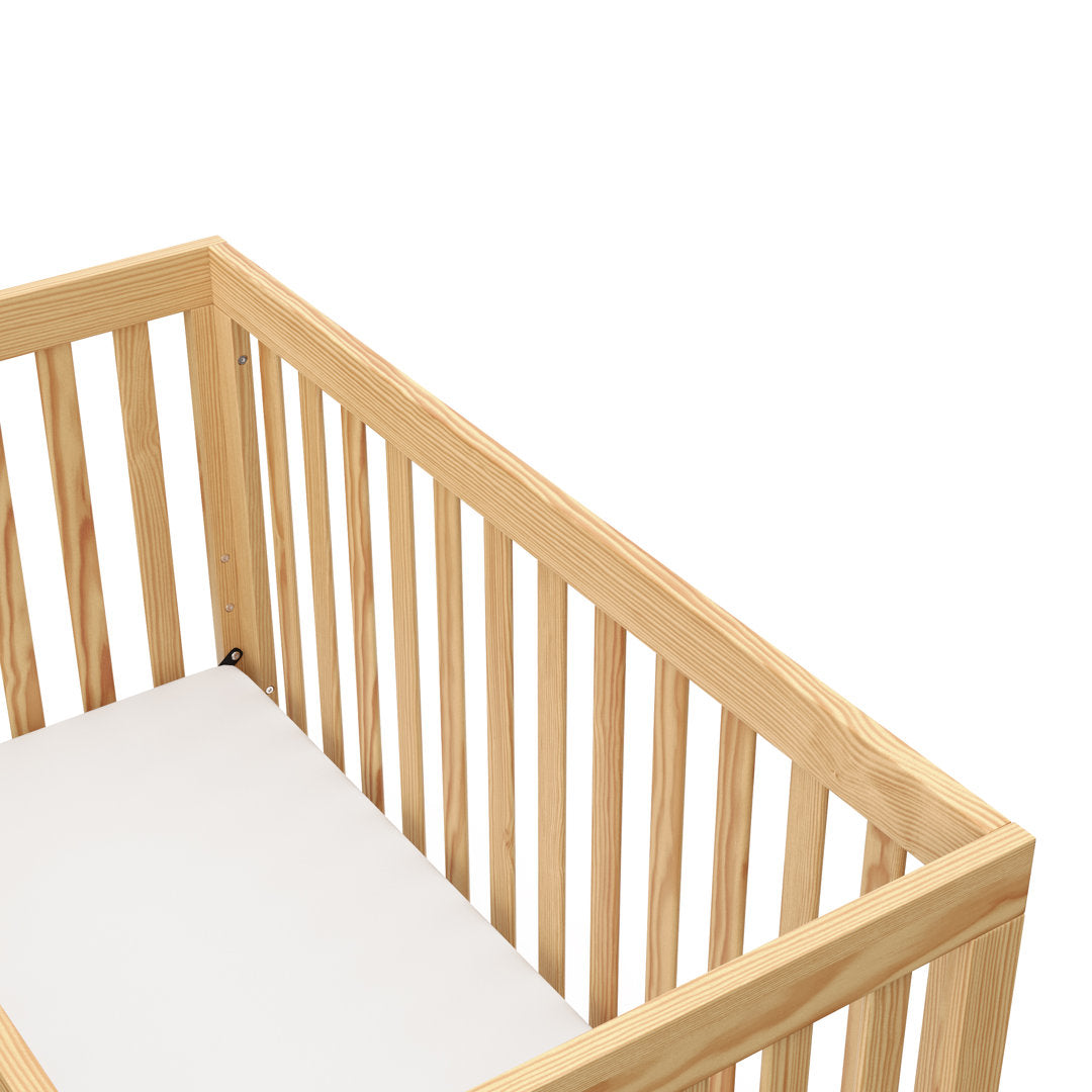 Beckett 3-in-1 Convertible Crib Storkcraft Color: Natural Pieces Included: Crib
