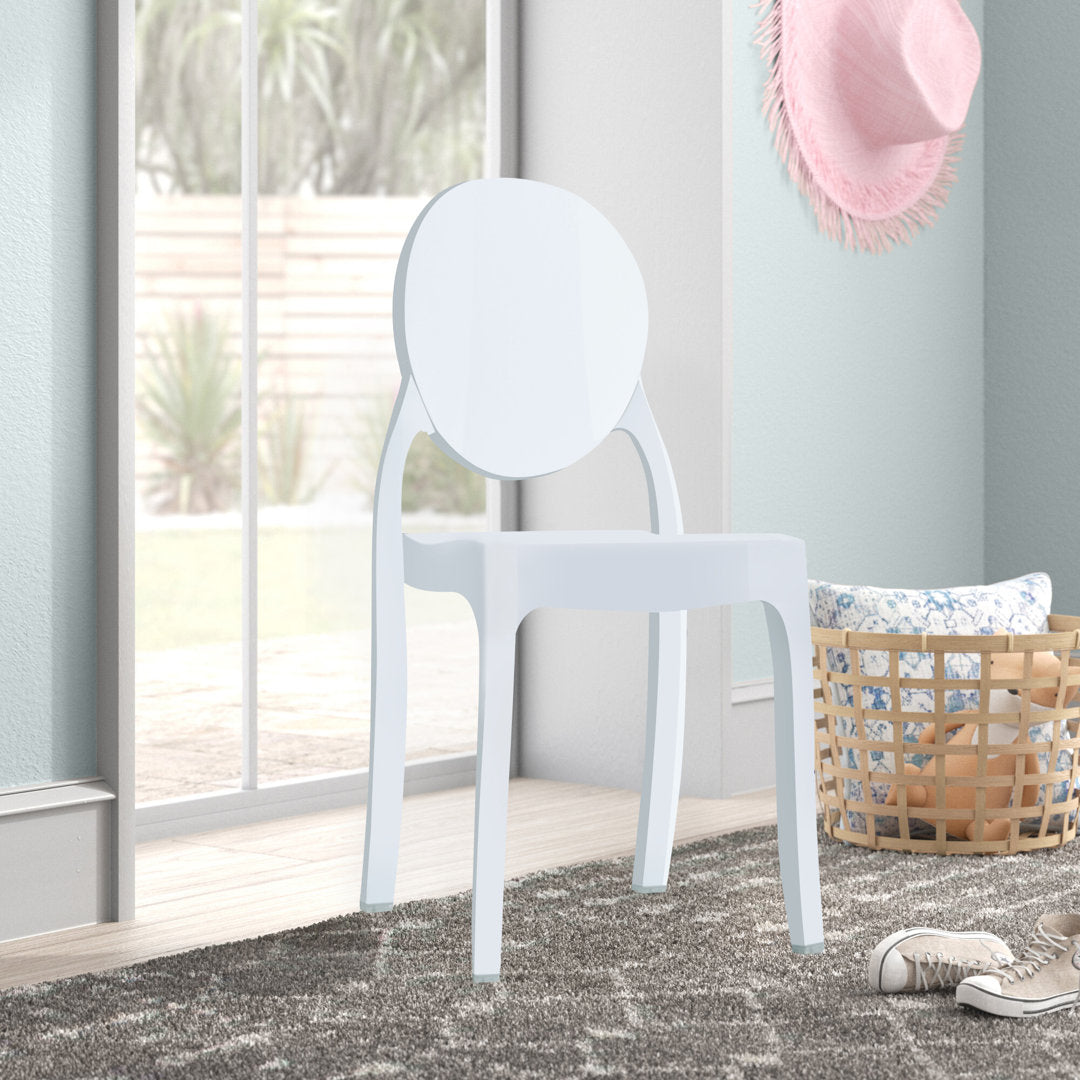 Jordon Kids 12.4'' Desk / Activity Chair Mistana™ Baby & Kids Color: Glossy White