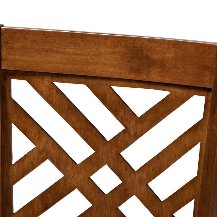 Brotanella Modern and Contemporary Upholstered Wood Dining Chair (Set of 4) Red Barrel Studio®
