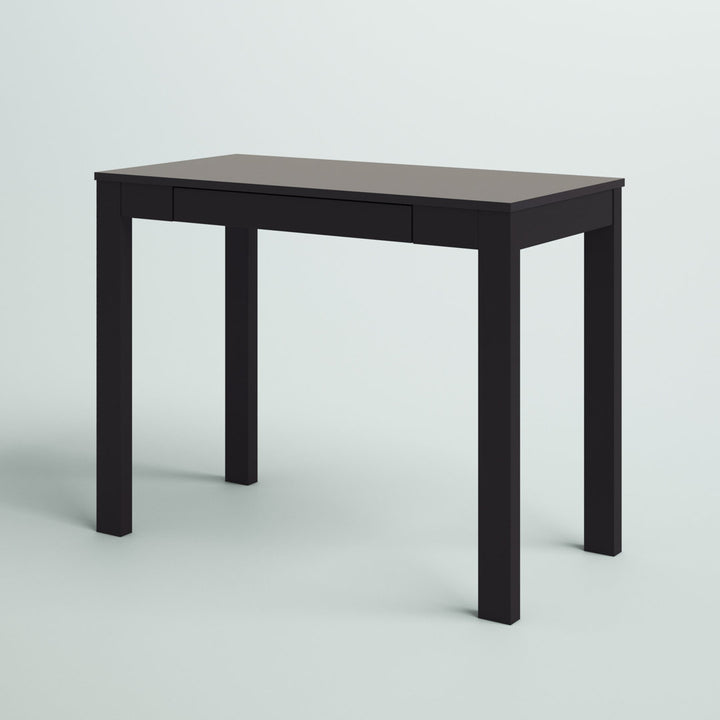 Genthner Writing Desk with Drawer Zipcode Design™ Color (Top/Frame): Espresso/Espresso