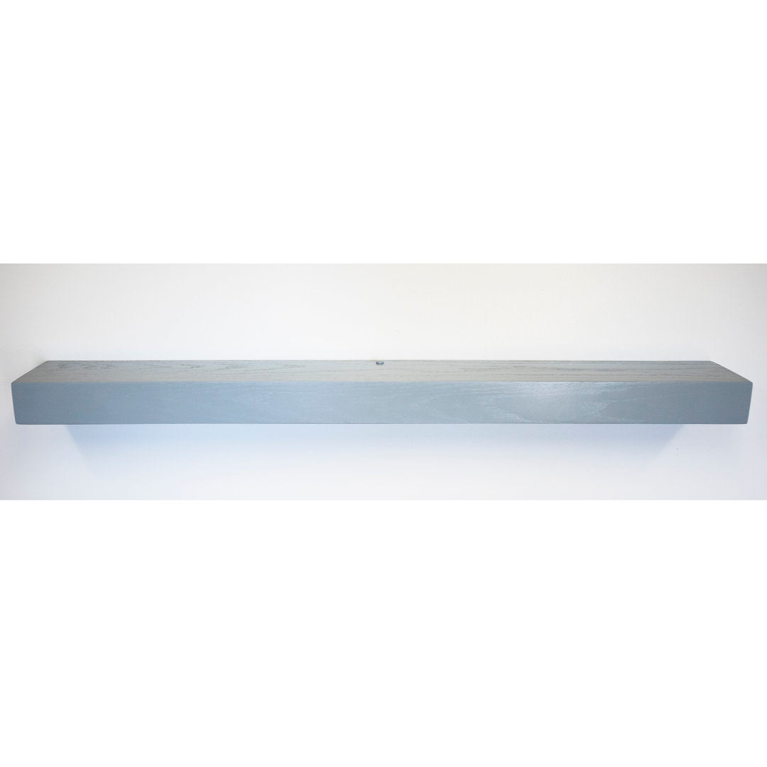Rayne Floating Shelves Latitude Run® Size: 3" H x 28" W x 4" D Finish: Gray