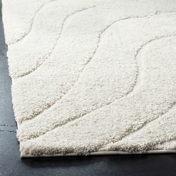 Ashal Abstract Cream Area Rug Wade Logan® Rug Size: Runner 2'3" x 7'