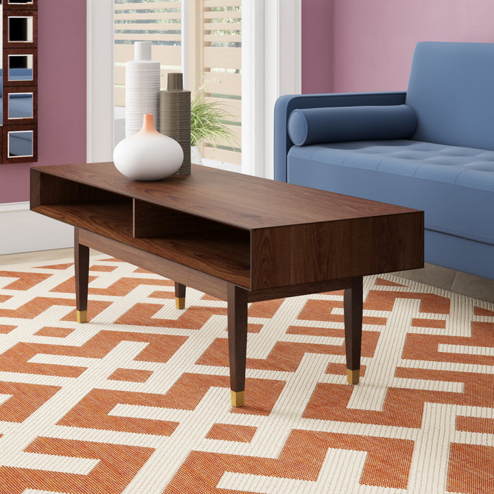 West Hill Coffee Table with Storage Mercury Row®