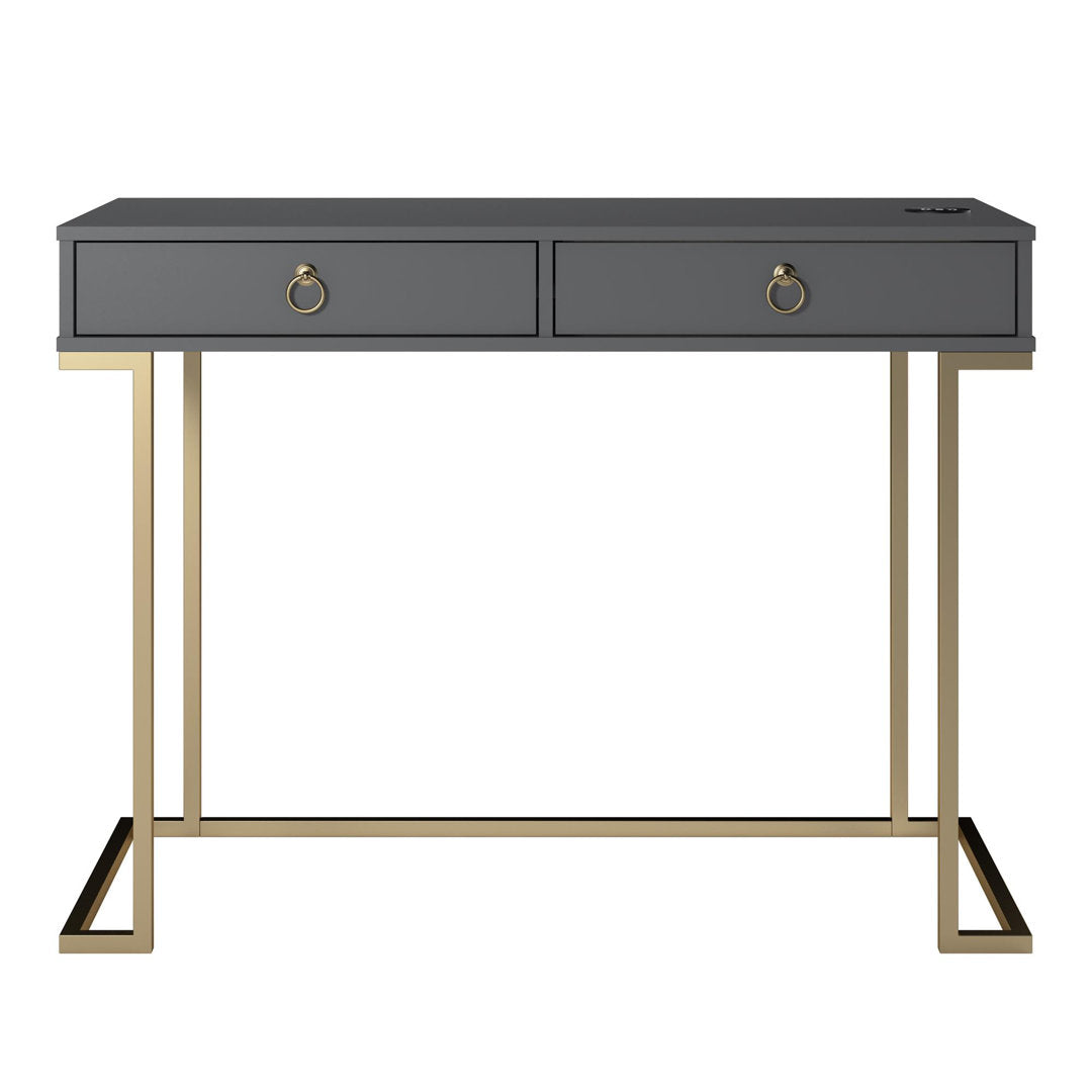 Battista Writing Desk Willa Arlo™ Interiors Color (Top): Graphite Gray