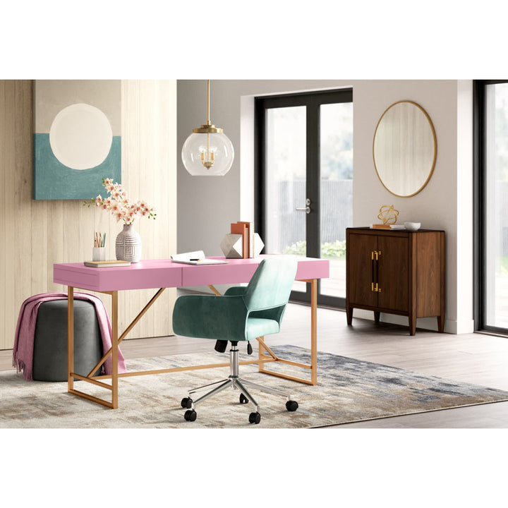 Rania Desk The Twillery Co.® Top Color: Antique Pink