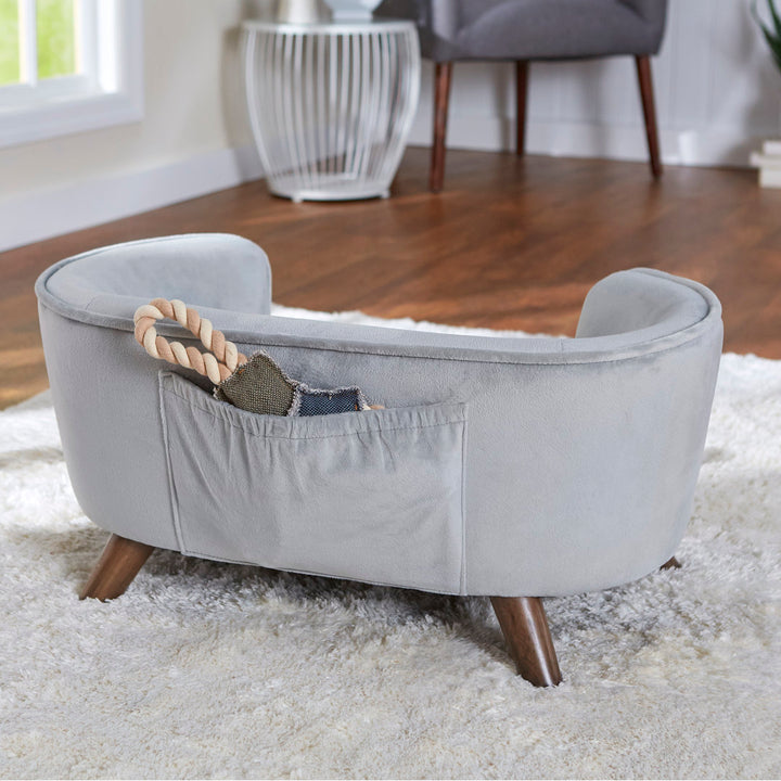 Heisler Dog Sofa Tucker Murphy Pet™ Color: Gray