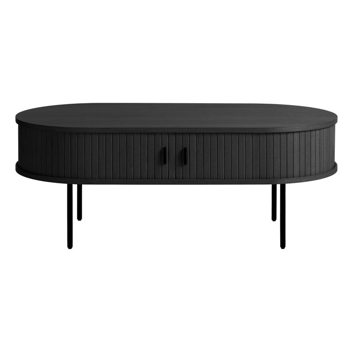 Iris Coffee Table AllModern Color: Black Oak