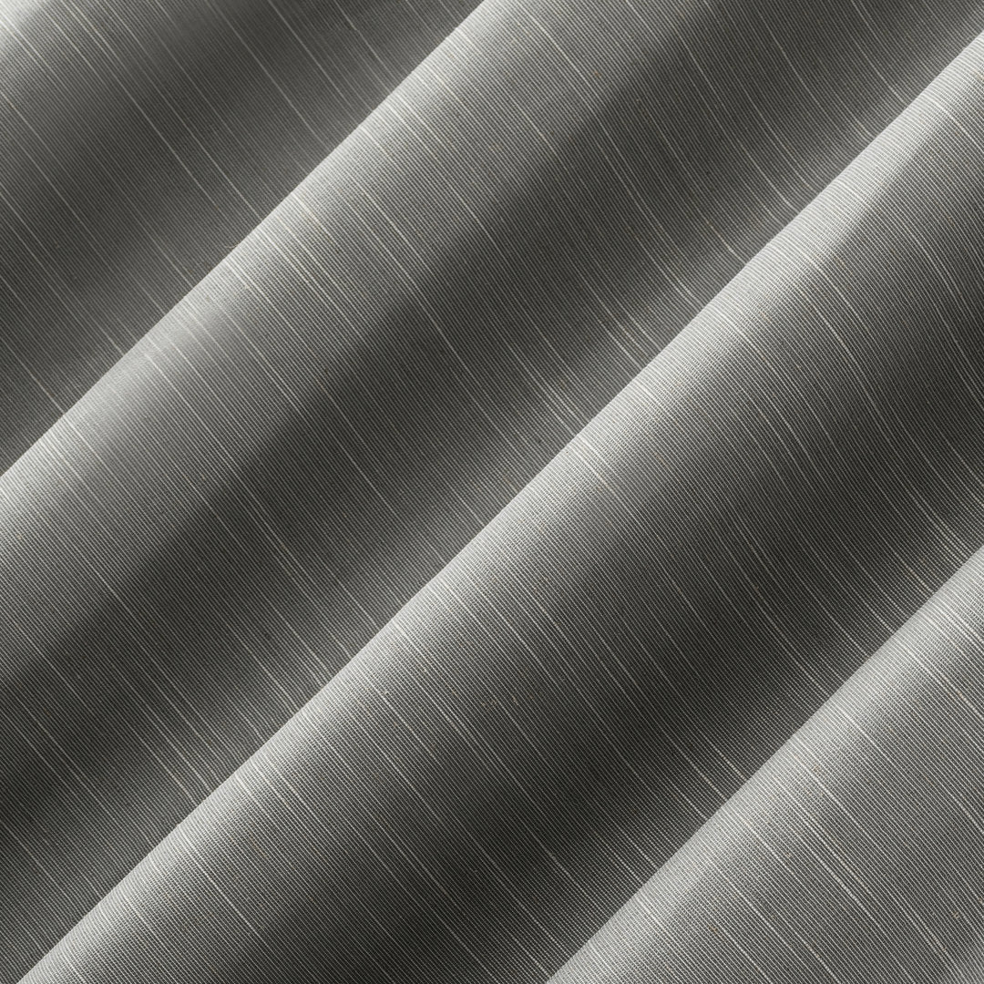 Attiya Textured Linen Blend Blackout Grommet Curtain Panel Wade Logan® Curtain Color: Gray Size per Panel: 50" W x 84" L