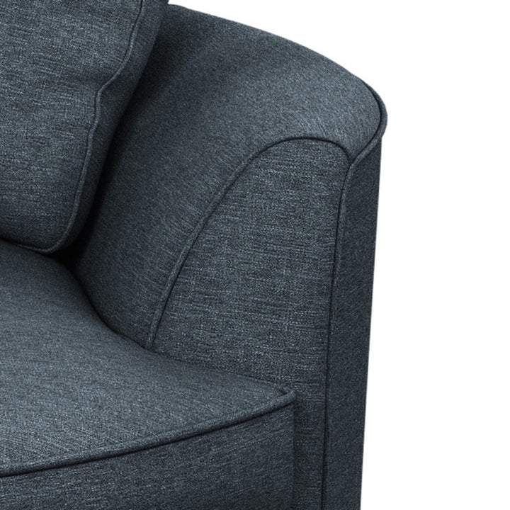 Ashonte Anjuan 61" Wide Polyester Barrel Chair Wade Logan® Fabric: Jango Copen