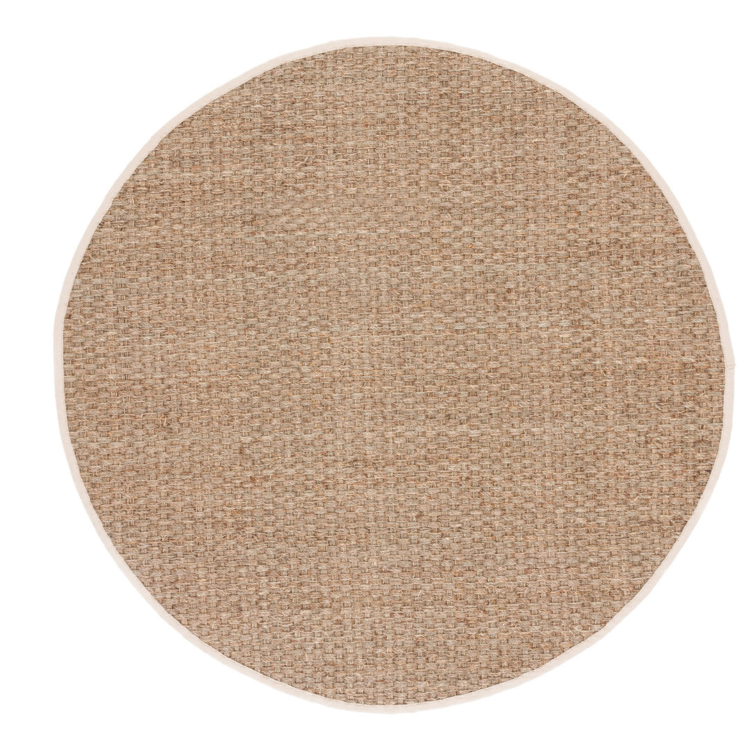 Dollard Natural Fiber Seagrass Rug Breakwater Bay Rug Size: Round 4'