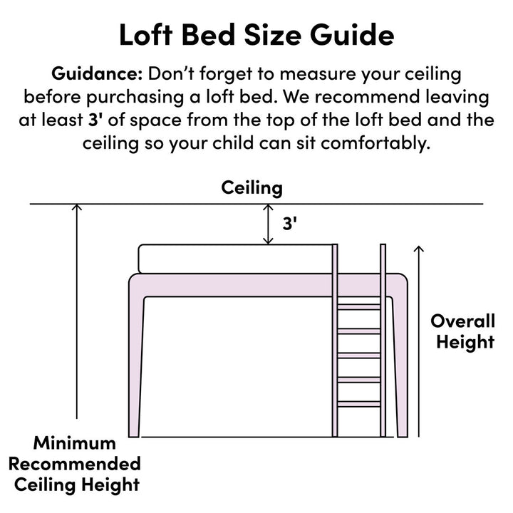 Lynn Twin Panel Loft Bed with Built-in-Desk by Greyleigh? Baby & Kids Greyleigh™ Baby & Kids