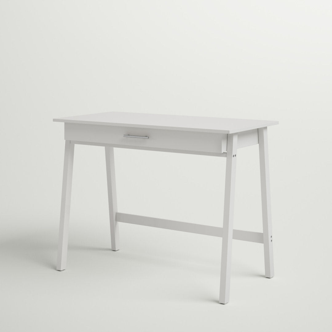 Haywa Desk Andover Mills™ Color: True White