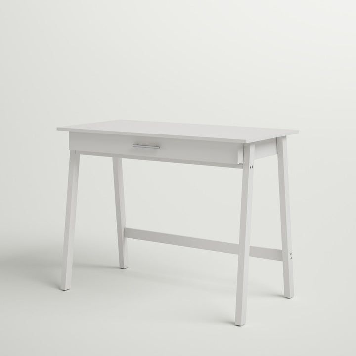 Haywa Desk Andover Mills™ Color: True White