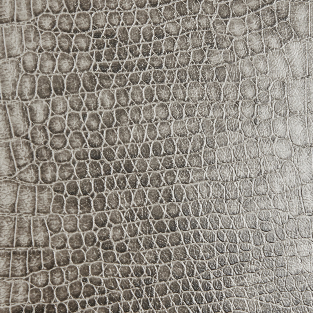 Wembley Armchair Steelside™ Leather Type: Gray Faux Leather