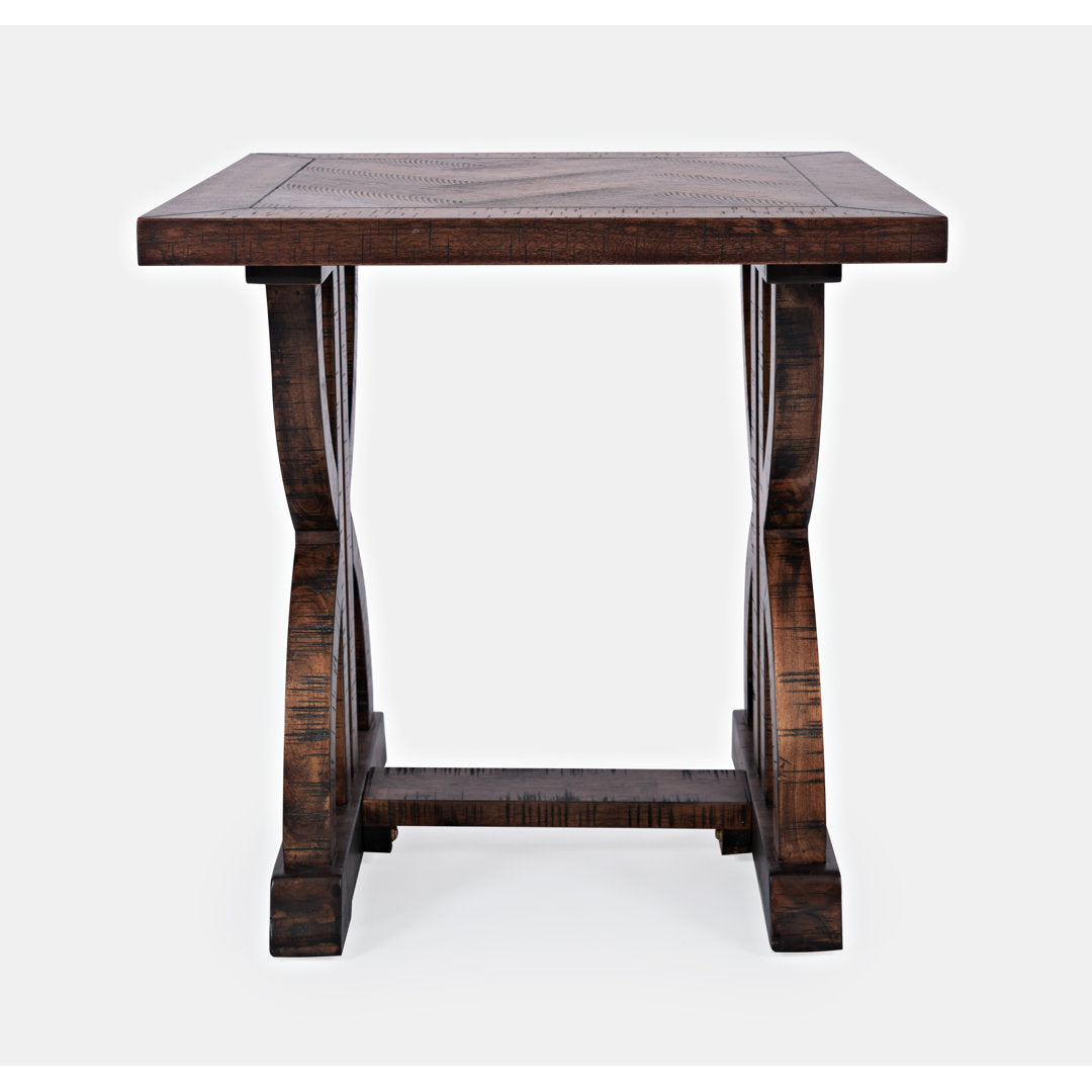 Leiter End Table Three Posts™ Color: Oak
