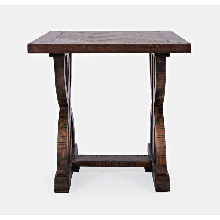 Leiter End Table Three Posts™ Color: Oak