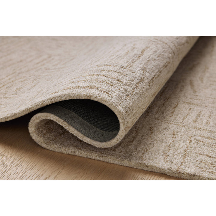 Chris Loves Julia x Loloi Polly Smoke / Sand Area Rug Chris Loves Julia x Loloi Rug Size: Rectangle 3'6" x 5'6"