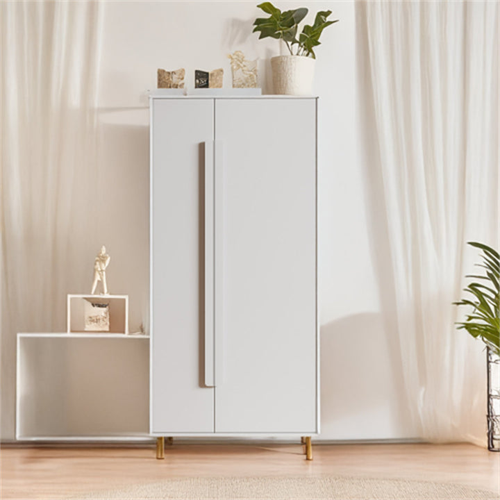 Zhao Solid + Manufactured Wood Armoire Mercer41