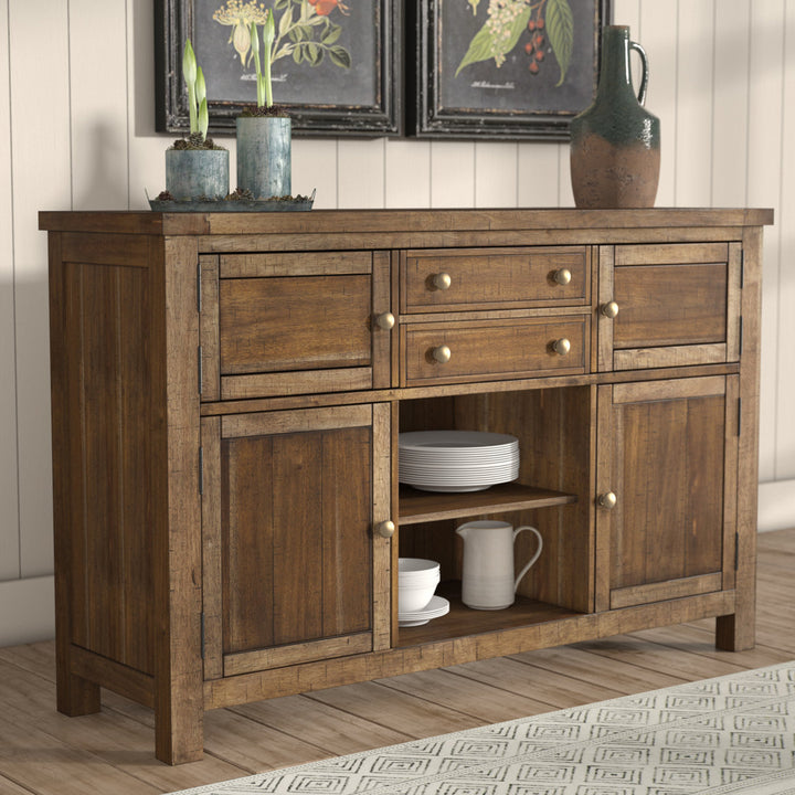 Goulven 56" Wide 2 Drawer Sideboard Gracie Oaks