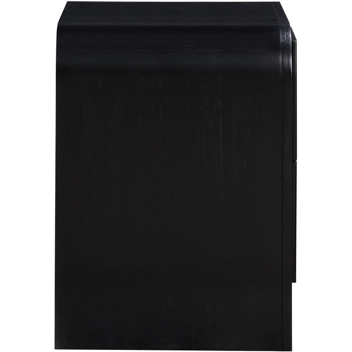 Ishana Solid Wood Nightstand Wrought Studio™ Color: Black