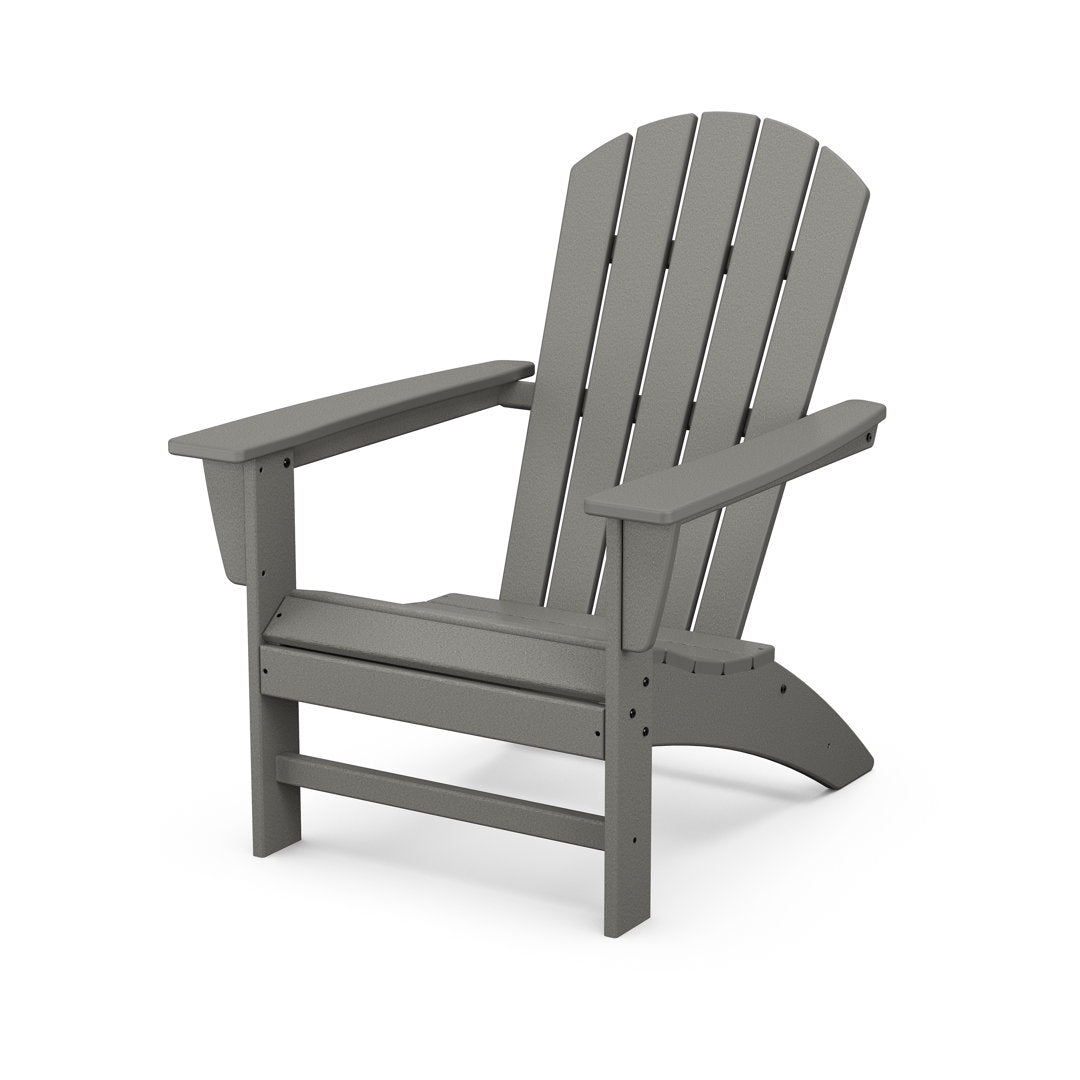 Nautical Adirondack Chair POLYWOOD® Color: Slate Gray