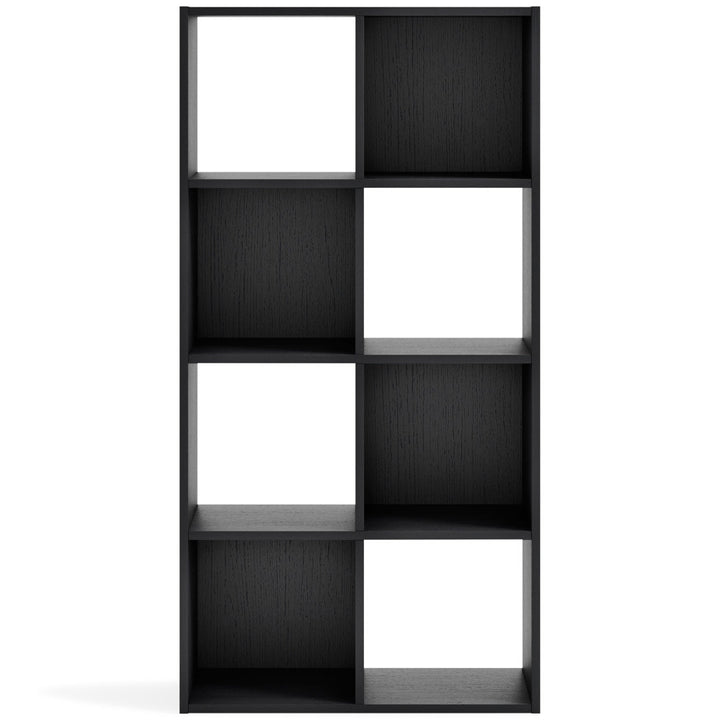 Tobiah Cube Bookcase Sunside Sails Color: Black Size: (8 Shelves) 47" H x 24" W x 12" D