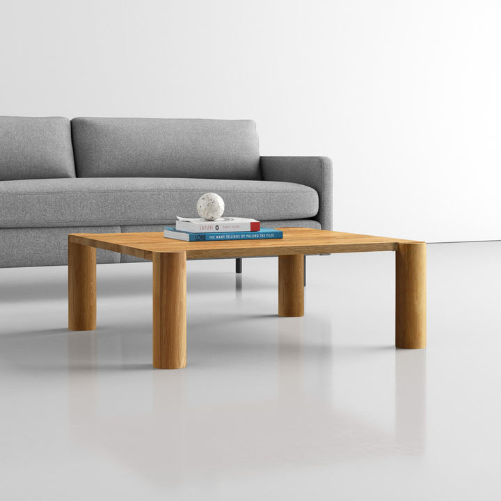 Channing Solid Wood 4 Legs Coffee Table AllModern Color: Natural