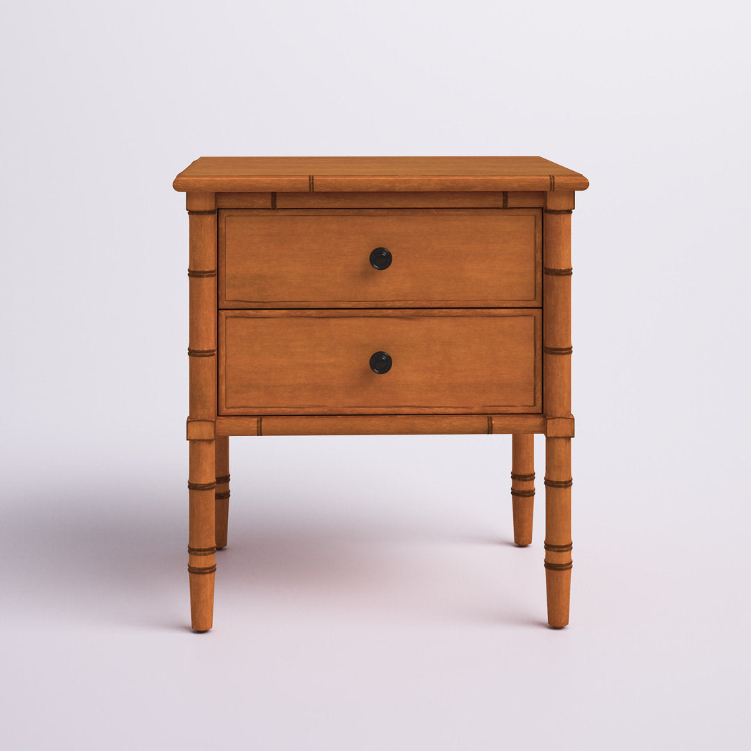 Monserrat 2 - Drawer Nightstand Willa Arlo™ Interiors Color: Brown