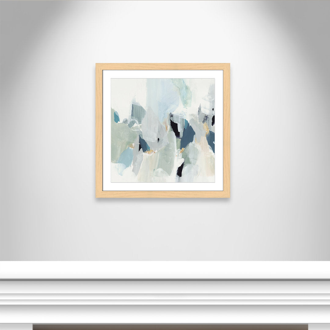 Little Talks II by Isabelle Z - Picture Frame Print on Canvas Casa Fine Arts Size: 29" H x 29" W x 1.25" D Format: Natural Picture Framed Paper