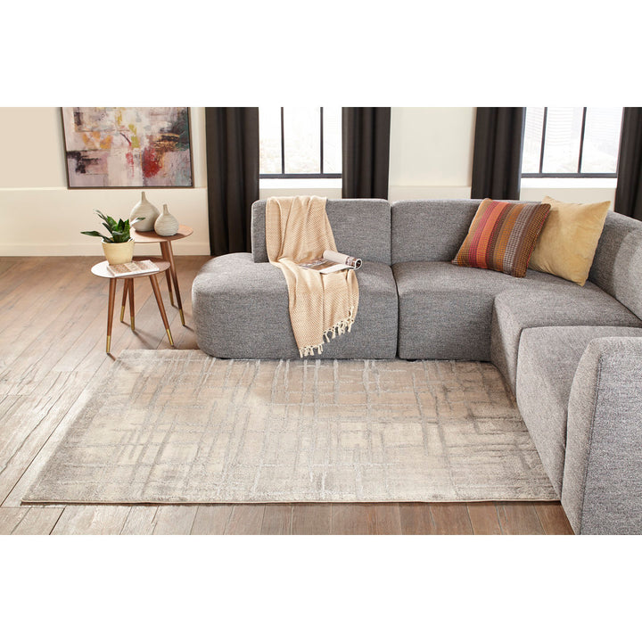 Northwick Power Loom Gray Rug Orren Ellis Rug Size: Rectangle 7'6" x 9'6"