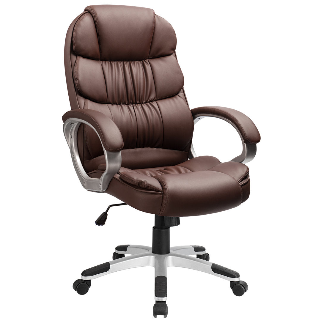 Enosburg Executive Chair Orren Ellis Color: Brown