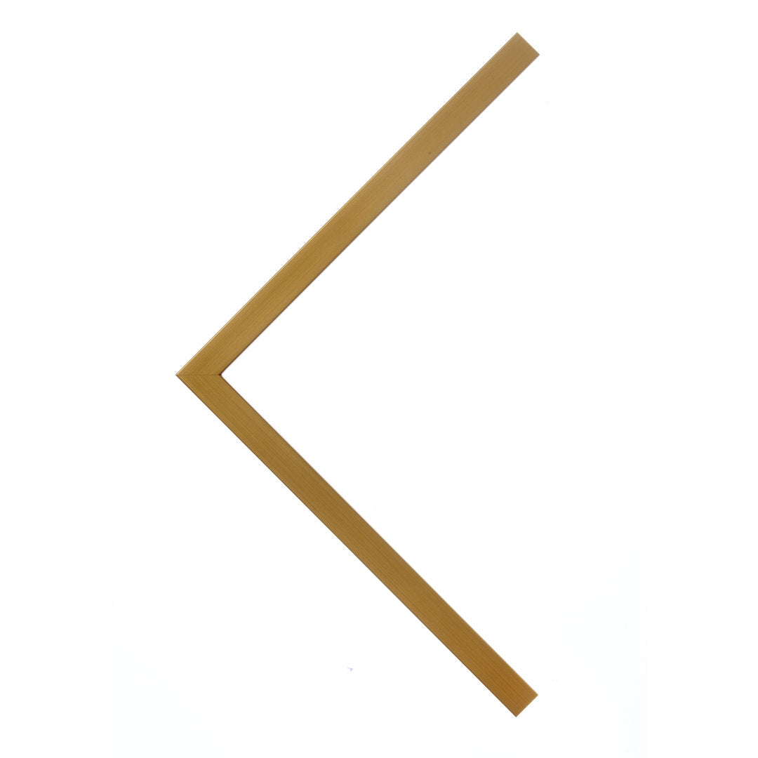 Beach Grass II Beachcrest Home™ Size: 24" H x 36" W x 1.25" D Format: Gold Single Picture Framed, Mat Included: No