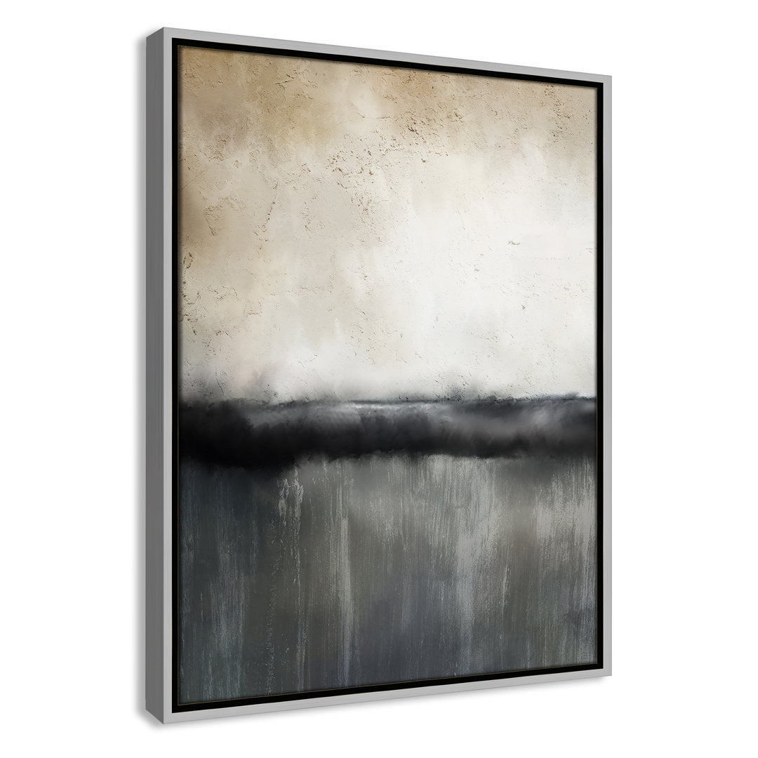 Sunset by Kimberly Allen Print Joss & Main Size: 25.5" H x 19.5" W x 2" D Format: Silver Framed Canvas