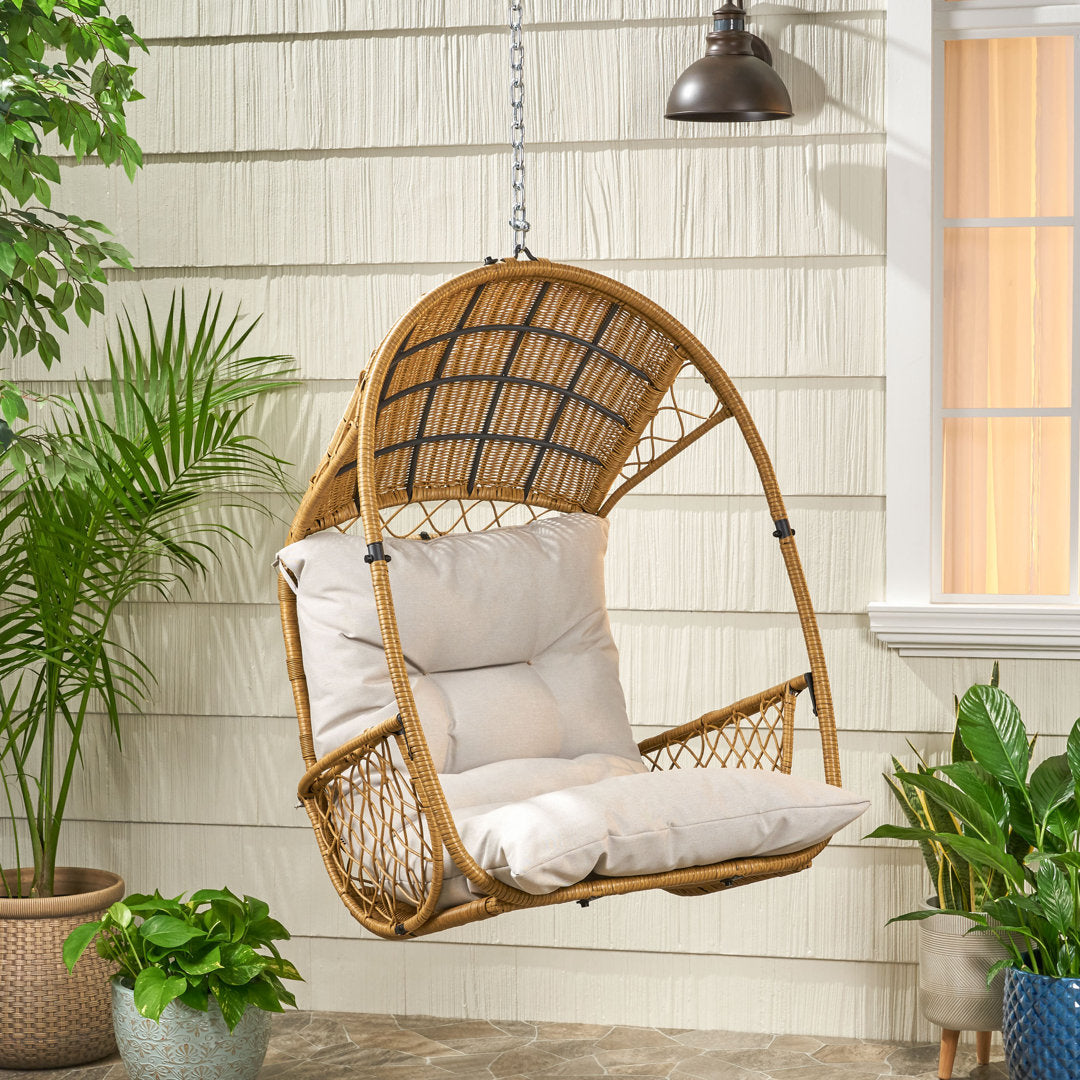 Berkshire Porch Swing Bayou Breeze Color: Light Brown/Beige