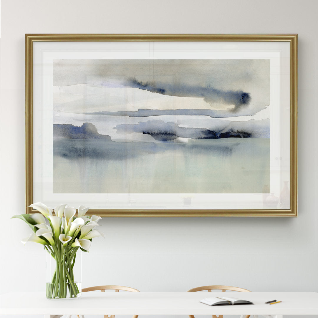 Passing Through II - Painting Mercury Row® Size: 32" H x 24" W x 1" D Format: Wrapped Canvas