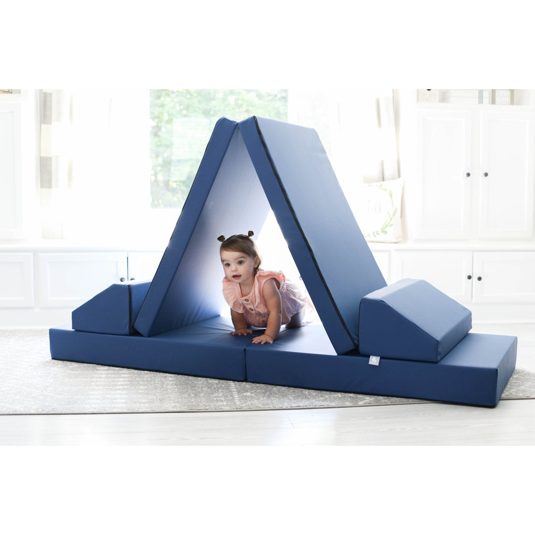 Foamnasium Blocksy Foam Soft Play Piece Foamnasium Color: Enhanced Blocksy Navy