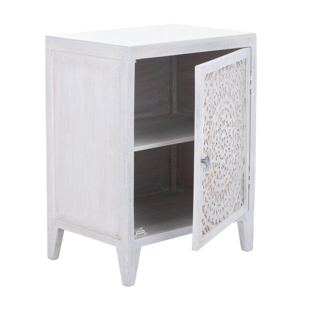 Etherson Nightstand Bungalow Rose Color: White Wash